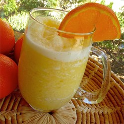 Easy Orange Cream Slush Recipe