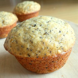 Applesauce Orange Poppyseed Muffins Recipe