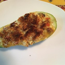 Mushroom Stuffed Zucchini Recipe