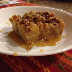 Bread Pudding with Praline Sauce Recipe