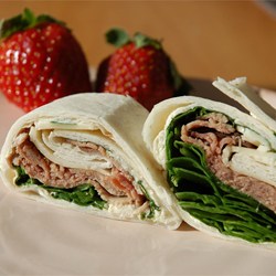 Roast Beef Horseradish Roll-Ups Recipe