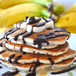 Chunky Monkey Pancakes Recipe
