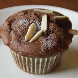 Chocolate Chocolate Chip Nut Muffins Recipe