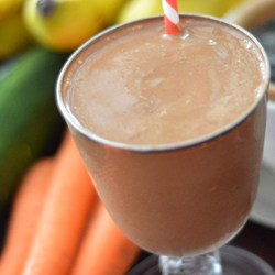 Don't Knock it Until You Try it Zucchini Chocolate Banana Nut Milkshake Recipe