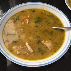 Spicy Chicken Curry Soup Recipe