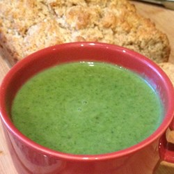 Curried Spinach Soup Recipe