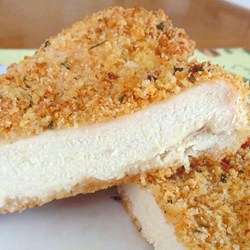 Quick Crispy Parmesan Chicken Breasts Recipe