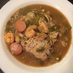 Cajun Chicken and Sausage Gumbo Recipe