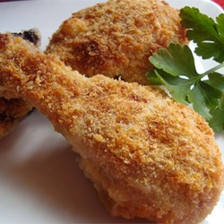 Crispy Herb Baked Chicken Recipe