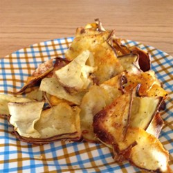 Smokey Parmesan Sweet Potato Chips Recipe