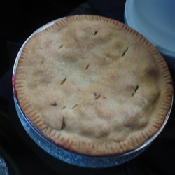 Rhubarb Pie III Recipe
