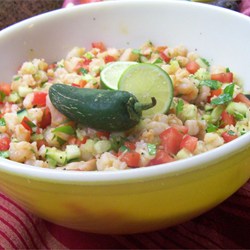 Avocado Shrimp Ceviche-Estillo Sarita Recipe