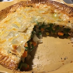 Easy Vegetable Pot Pie Recipe