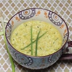 Curried Coconut Egg Drop Soup Recipe