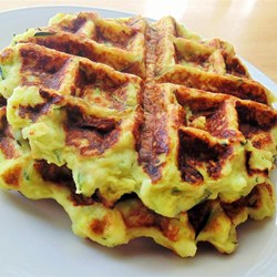 Zucchini Waffles (Green Waffles) Recipe