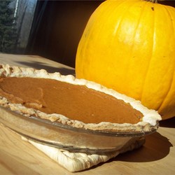 Sara's Pumpkin Pie Recipe