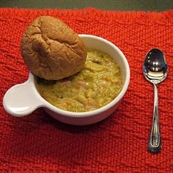 Rick's Yummy Split Pea Soup with Ham Recipe