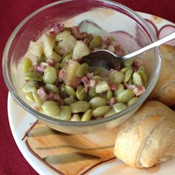 Leftover Ham and Lima Bean Soup Recipe