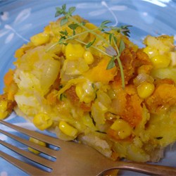 Deep Dish Potato and Pumpkin Pie Recipe