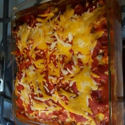 Meaty Stuffed Pepper Casserole Recipe