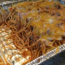 Spaghetti Casserole III Recipe