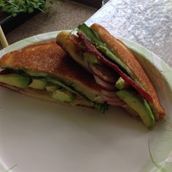 Bacon, Avocado, and Pepperjack Grilled Cheese Sandwich Recipe