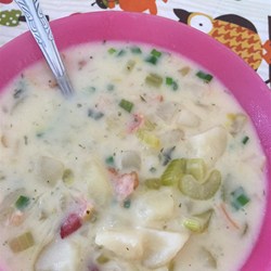 Becca's Potato Bacon Soup Recipe