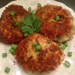 Bacon and Blue Cheese Potato Pancakes Recipe