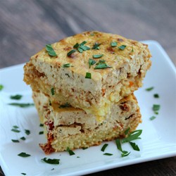 Sun-Dried Tomato Cheesecake Squares Recipe