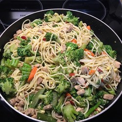 Stir Fried Pasta with Veggies Recipe