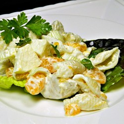Chicken Seashell Salad Recipe