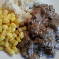 Onion Elk Roast Stroganoff Recipe