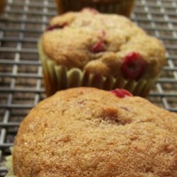 Edna's Banana Cranberry Muffins Recipe