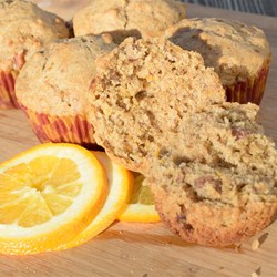 Orange-Walnut Muffins Recipe