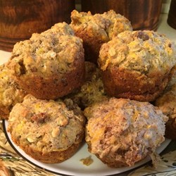 Savory Sausage, Cheese and Oat Muffins Recipe