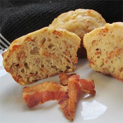 Bacon Cheese Muffins Recipe
