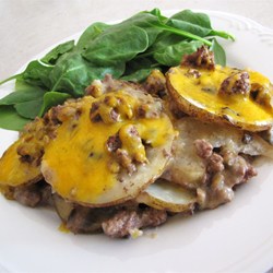 Hamburger Potato Casserole Recipe
