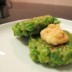Green Pea Patties Recipe