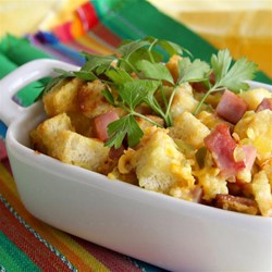 Classic Ham and Swiss Casserole Recipe