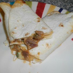 Leftover Pork Roast BBQ Wrap Recipe