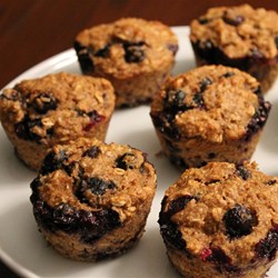 Oat and Blueberry Muffins Recipe