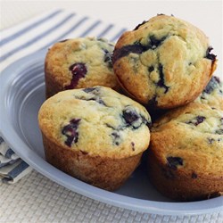 Cream Cheese-Blueberry Muffins Recipe