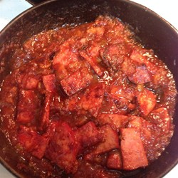 Sweet and Spicy Ham Steak Recipe