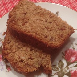 Whole Wheat Peanut Butter Banana Bread Recipe