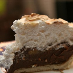 Fudgy Chocolate Cream Pie Recipe