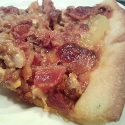 True Cheeseburger Pizza Recipe