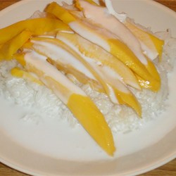 Sweet Rice and Mango Recipe