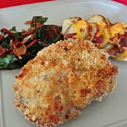 Easy Oven-Fried Pork Chops Recipe
