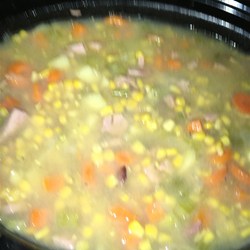 Ham and Corn Chowder Recipe