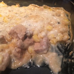 Pork Chop Hominy Casserole Recipe